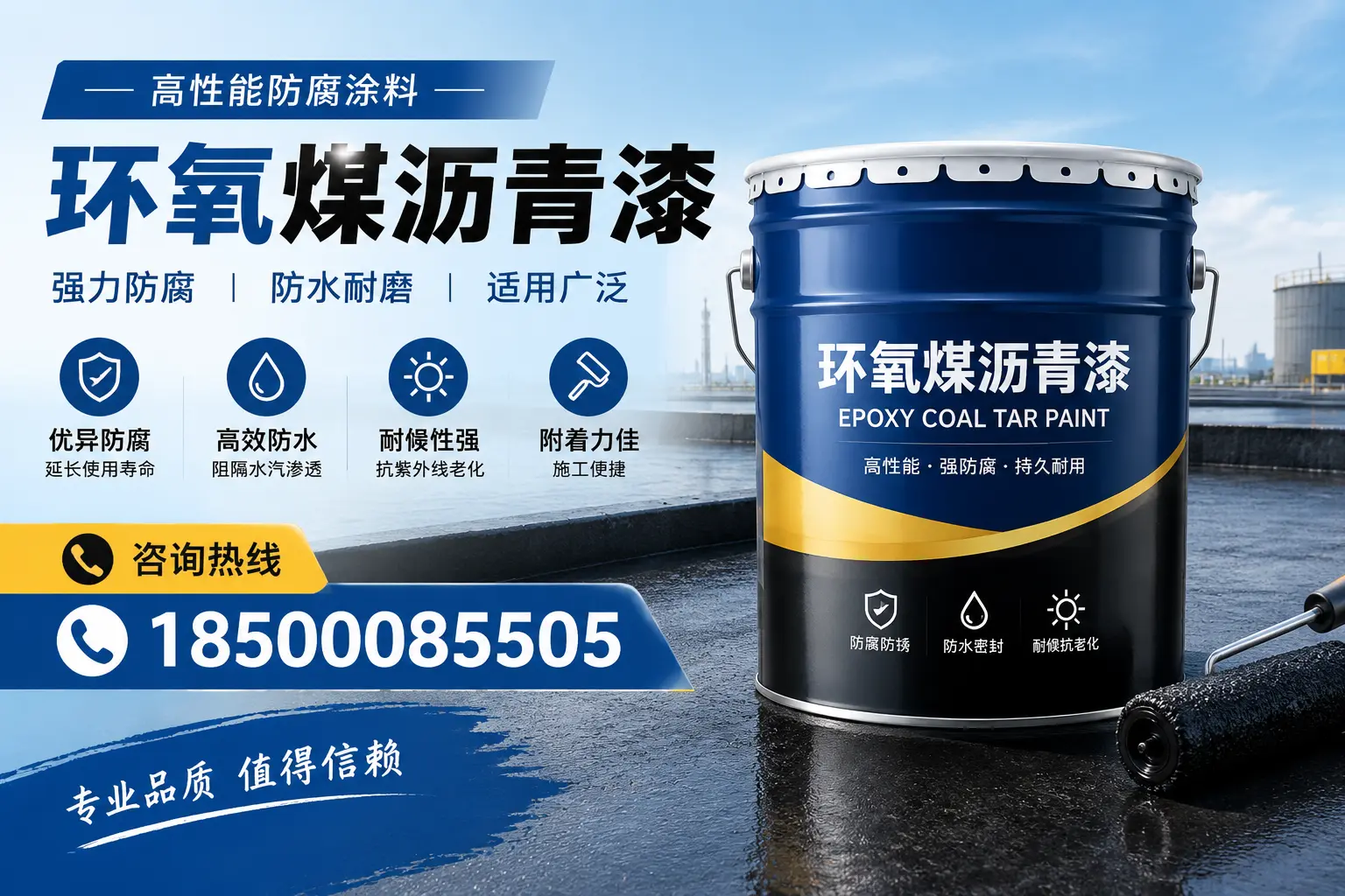 环氧煤沥青漆的主要成分与功能，大兴安岭用户深度了解
